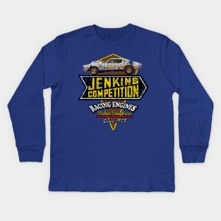 Jenkins Competition Racing Engines // 50s Vintage Kids Long Sleeve T-Shirt